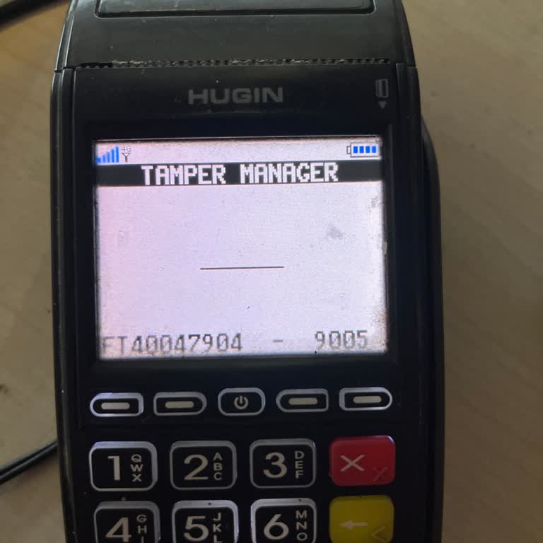 Tamper Manager Uyarısı Veren Arızalı Pos Cihazı Ve Servis İlgisizliği