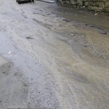 Onikişubat Belediyesi Kazı Yapılıp Düzenlenmeyip Asfalt Dökülmemesi