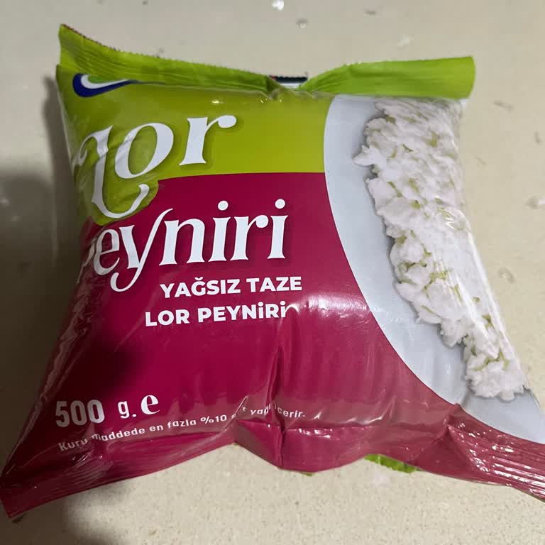 Şişen Lor Peyniri Paketi Gıda Güvenliği Sorunu