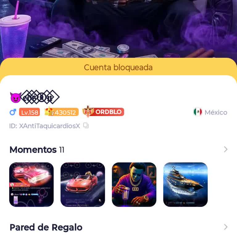 WePlay cuenta bloqueada sin previo aviso, pido revisión de mi usuario
