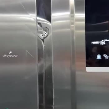 Söke Modalife Mobilya Eşyaları Taşırken Asansöre Zarar Vermişler!