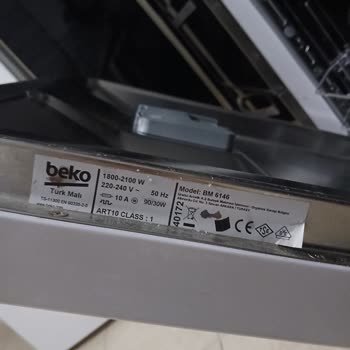 Beko BM 6146 Bulaşık Makinesi Temiz Yıkamıyor Ve Paslanıyor, Değişim Talebi