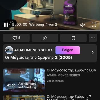 Dailymotion extrem viele Werbespots auf dem Handy