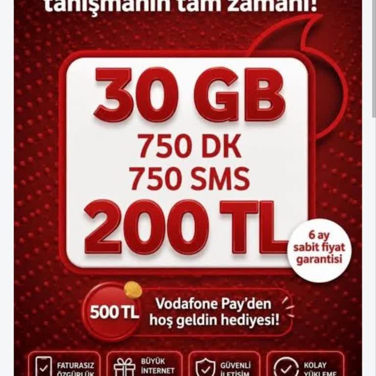 Taşıma Sonrası 500 TL Vodafone Pay Hediyesi Yüklenmedi