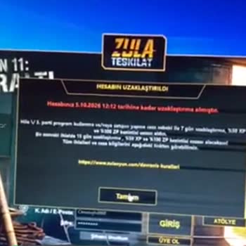 Zula Oyun Hile Kullanmadığım Halde Ban Yiyorum