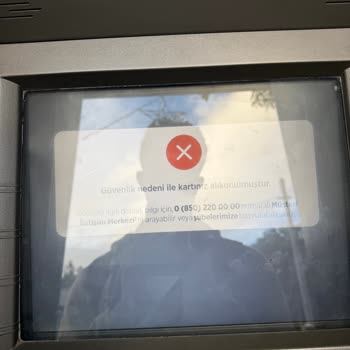 Ziraat Bankası ATM’sinde 8.700 TL Bloke Edilmesi Ve Kart Alıkonulması