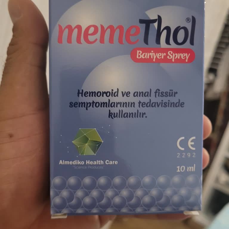 Şiddetli Anal Yanma Ve Ameliyata Yol Açan Memethol Bariyer Sprey Şikayeti
