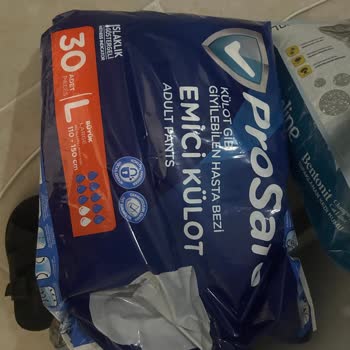 Prosafe Emici Külotlarda Kalitesiz Parti Nedeniyle Emicilik Sorunu