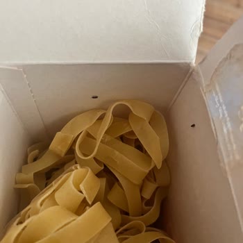 Barilla Fettuccine Makarnada Böcek Tespiti Ve Kalite Kontrol Şikayeti
