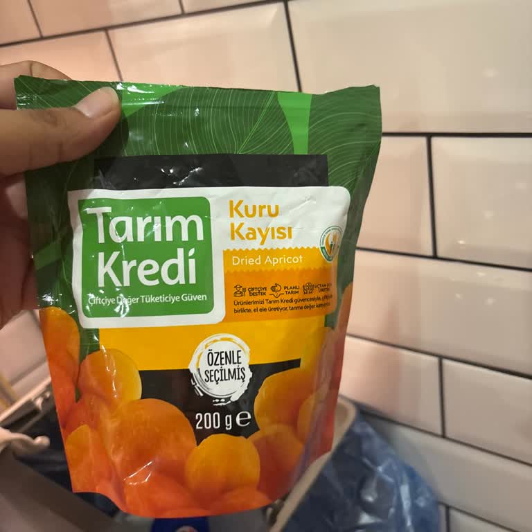 Plastik Kokulu Ve Tadı Kötü Kuru Kayısı İçin İade Talebi
