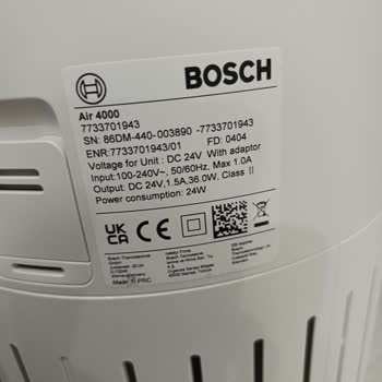 Bosch Air 4000 Hava Temizleyicinin Kötü Kokusu Çocuğumun Alerjisini Artırıyor Değişim Talebi