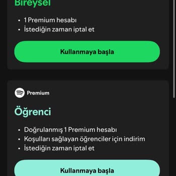 Spotify Premium Aktif Olmadığı İçin Vodafone Faturamdan Ücret İadesi Talebi
