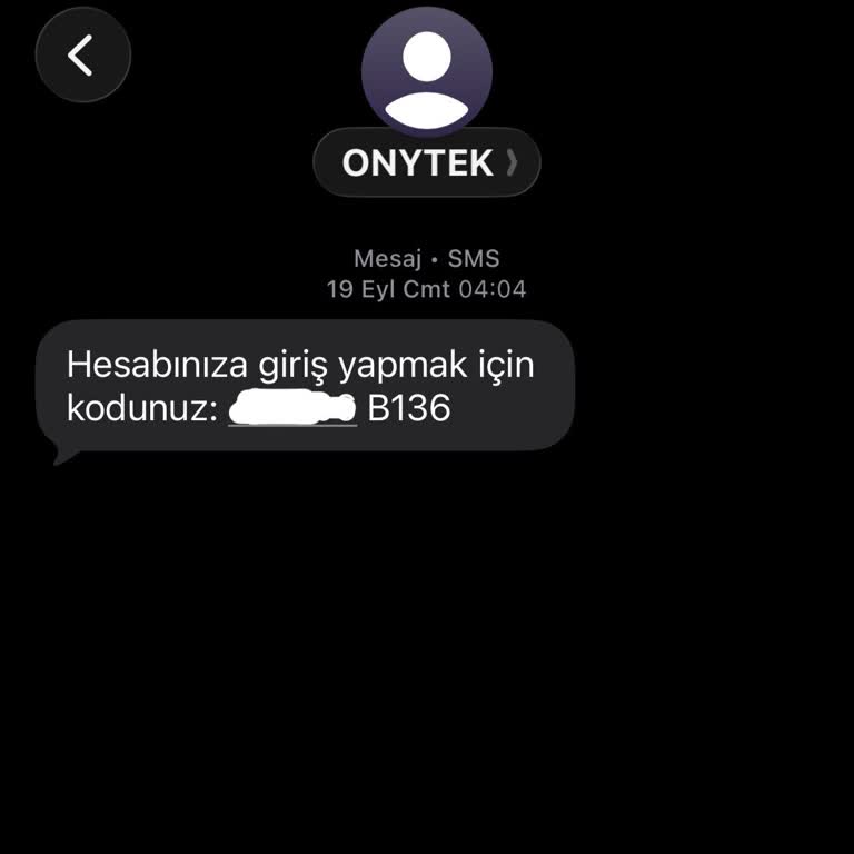 İzinsiz Onytek SMS'i Ve Kişisel Veri İhlali