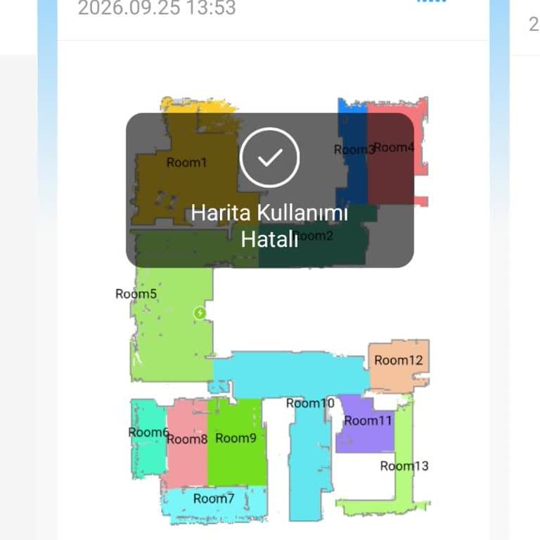 Şımart Katya Robot Süpürge Harita Kaydetmiyor Sürekli Yeniden Haritalandırma İstiyor
