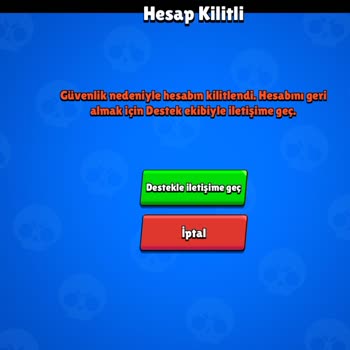 Brawl Stars Hesabım Güvenlik Nedeniyle Kilitlendi Ve Kimlik Doğrulama Reddedildi