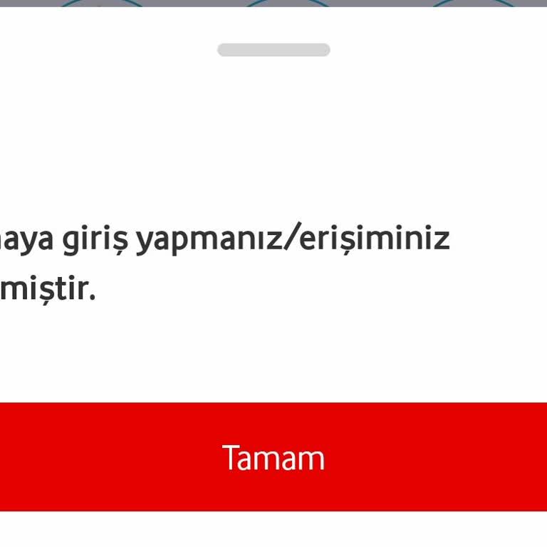 Vodafone Pay Girişi Haksız Engellendi Ve Açıklama Yok