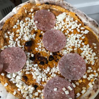 Superfresh Pizza Artizan Dana Pepperoni Yanık Ve Pesto Sosu Eksik