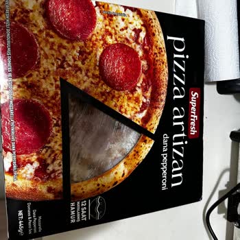 Superfresh Pizza Artizan Dana Pepperoni Yanık Ve Pesto Sosu Eksik