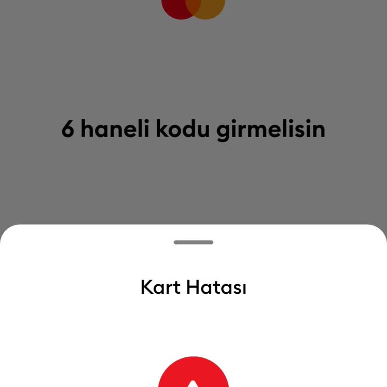 Hop’ta Masterpass Hatası Nedeniyle Tami Kartı Eklenemiyor Ve Ücretsiz Sürüş Sürem Sona Erdi