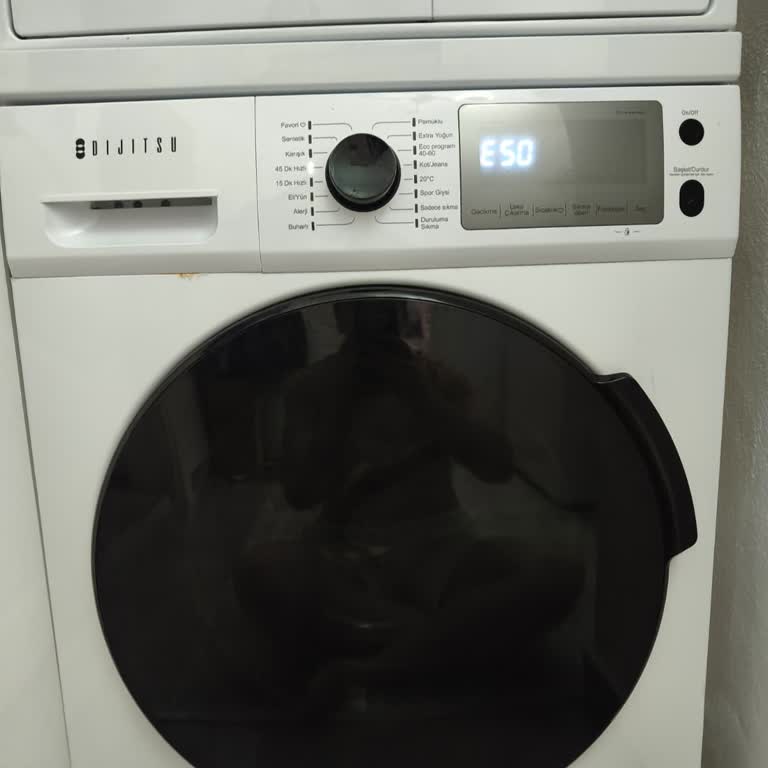 Dijitsu Çamaşır Makinesinde E50 Hatası Ve Garanti Süresi İçinde Servis Yokluğu