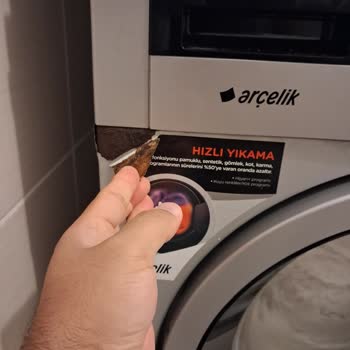 Arçelik Çamaşır Makinesinde Hızlı Çürümeye Ve Paslanmaya Karşı Garanti İhlali