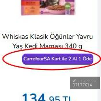 Carrefour’da 2 Al 1 Öde Kampanyası Uygulanmadı 269,90 TL Fazla Çekildi