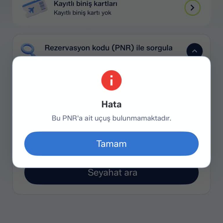 Obilet'te Yanlış İptal Ve PNR Bulunamama Sorunu