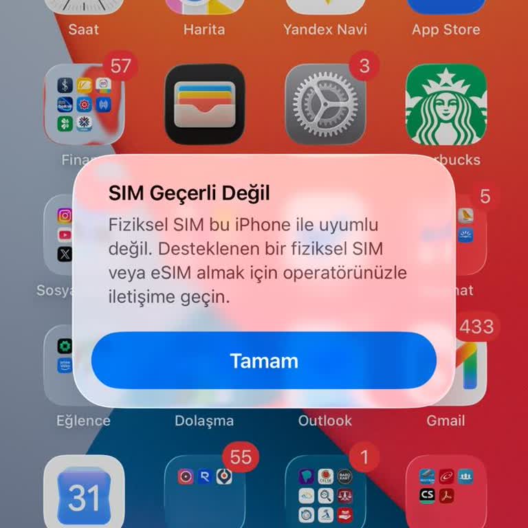 Sim Kart Arızası Ve Mobil İmza İptali Nedeniyle Telefon Kapanması