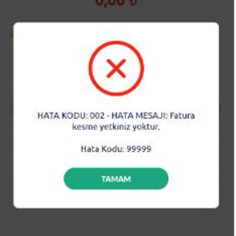 Edenred Sistem Kesintisi Ve Ceppos Fatura Yetkisi Hatası Nedeniyle 20.000 TL Kayıp