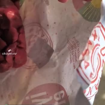Seferihisar Migros'tan Aldığım Et