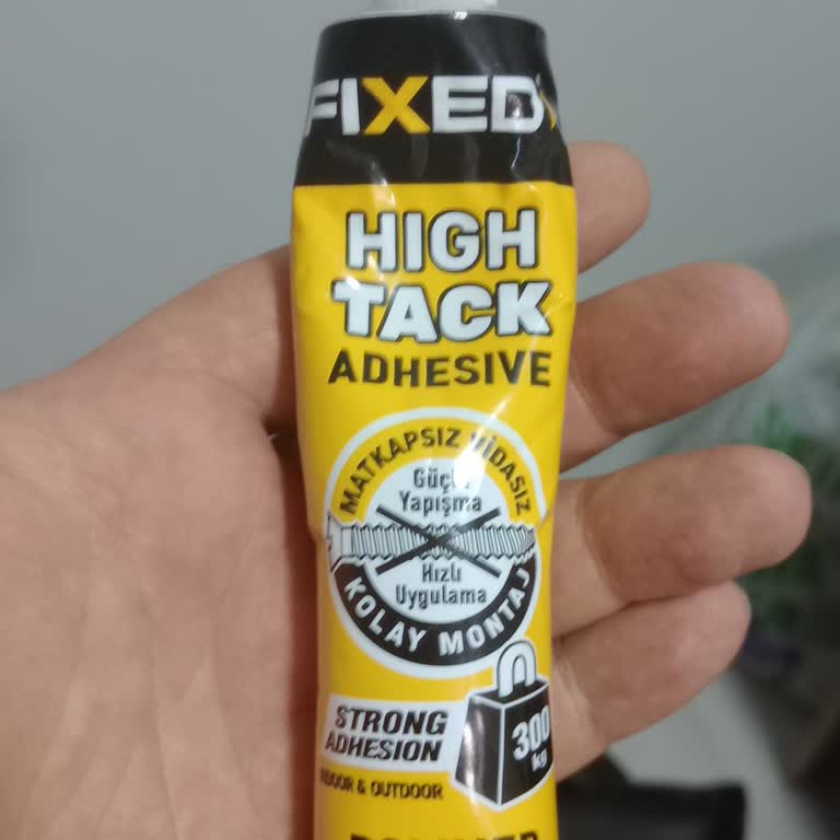 Fixed F115 Yapıştırıcı Açıldıktan Sonra Kısa Sürede Kuruyarak İşlevini Yitirdi