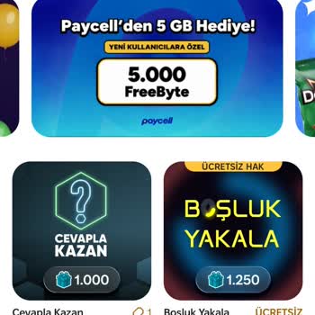 Kazan Kazan Kampanyalarındaki Freebyte Haklarım Gecikmeli Ve Tanımlanmadı