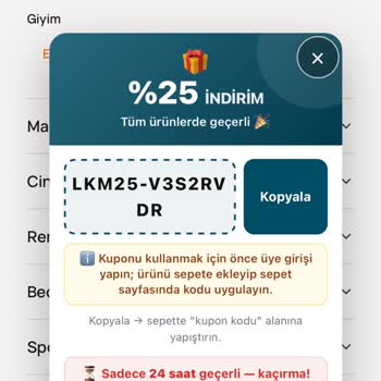 Kupon İndirimi Çalışmıyor Ve Müşteri Hizmetinden Cevap Yok