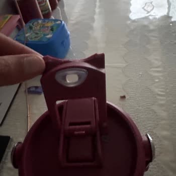 Bordo Çocuk Matarasının Kapağı Kısa Sürede Kırıldı Ücretsiz Yedek Kapak Talebi
