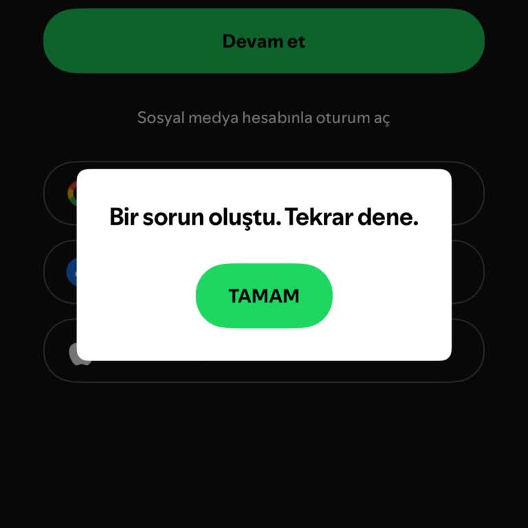 Spotify Hesabına Giriş Yapamama Ve Çalınma Şüphesi