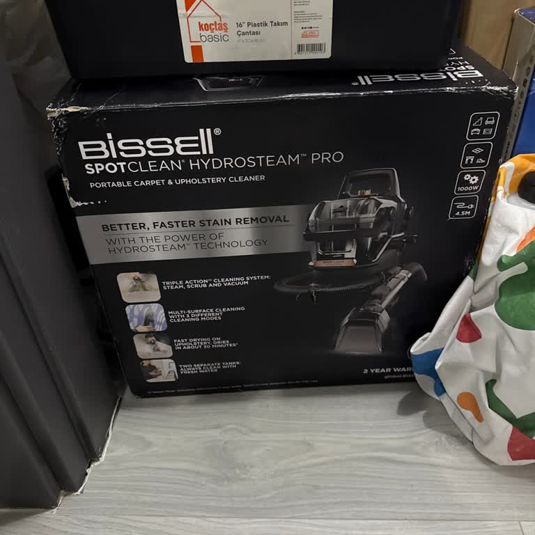 Bissell Spotclean Hydrosteam Pro Deterjanı Stok Dışı Olması Nedeniyle Kullanılamıyor