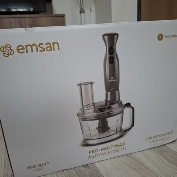 Emsan Yüksek Sesli Ve Bıçakları Çalışmayan Mutfak Robotu İçin Ücret İadesi Talebi