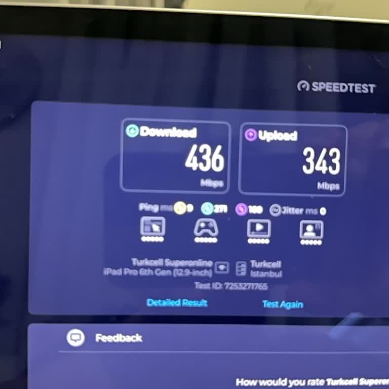 1000 Mbps Söz Verilen Hıza Ulaşamıyor, Sürekli 400-500 Mbps Alıyorum