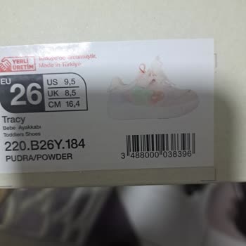 Visco Tracy Bebe Ayakkabısının Hızlı Yıpranması Ve Değişim İsteği