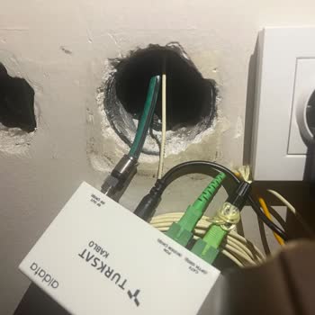 Kablo Net Personelinden İzin Almadan Kesilen Ethernet Kablosu Ve Telefon Hattı Hasarı