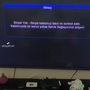 Kablo TV Bitmeyen Tükenmeyen TV Ve İnternet Arızası