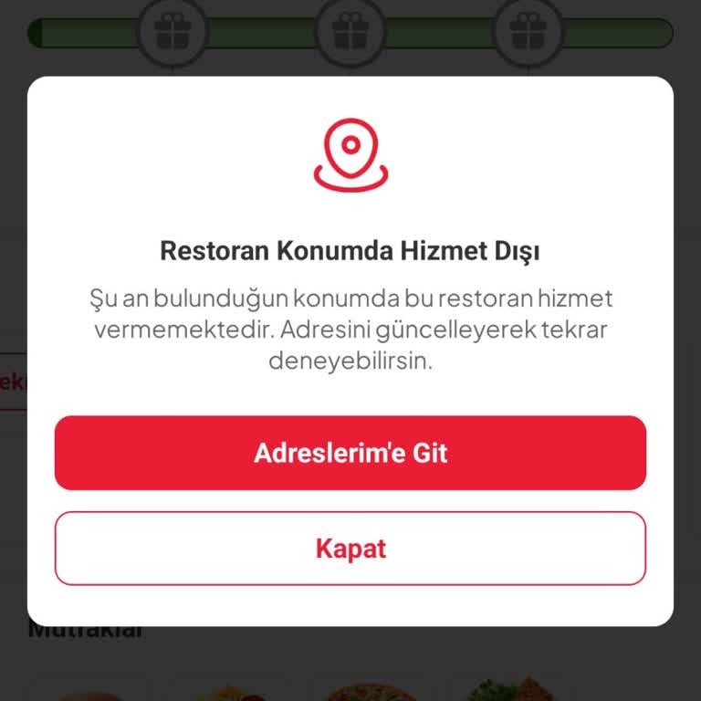 Mamak’taki Burger King Şubesi Teslimatı Kesildi