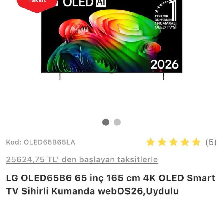 Aynı TV İçin Mağaza Ve İnternet Fiyatı Arasındaki 8200 TL Farkının İadesi