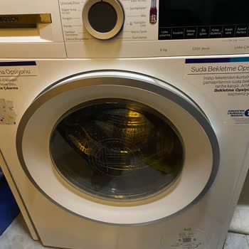 Garanti Süresindeki Bosch Çamaşır Makinesi Körük Lastiği Ücretsiz Değiştirilmeli