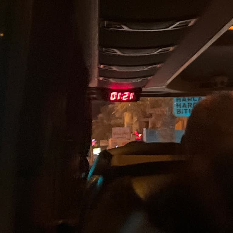 Mola Verilmemesi Ve Yanlış Güzergah Nedeniyle Yolcu Mağduriyeti