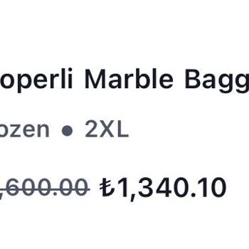 Eksik Marble Jogger Ve Yetersiz Hediye Çeki Teklifi
