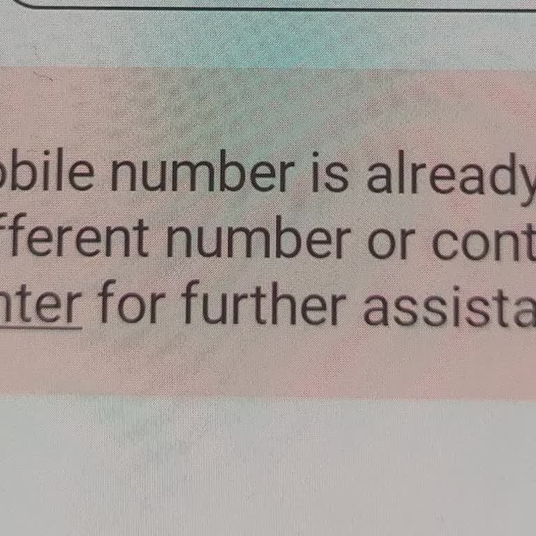 Telefon Numarası Kullanılıyor Hatası Nedeniyle Giriş Yapamıyorum