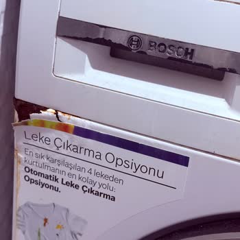 Paslanan Bosch Çamaşır Makinesi Ve Garanti Dışı Ücretsiz Onarım Talebi