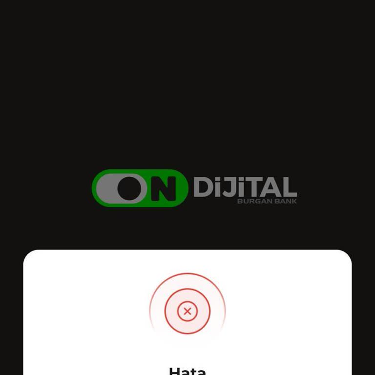 On Dijital Uygulamasındaki Sürekli Hata Borç Ödemesini Engelliyor