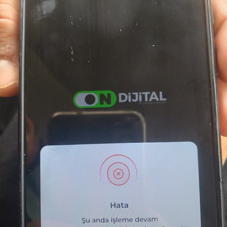 Onbank Mobil Uygulama Girişi Ve ATM Para Çekme Engeli Hakkında Acil Açıklama Talebi